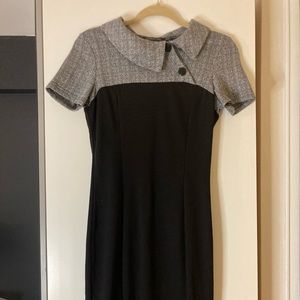 Cute little work dress with collar detail